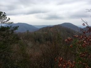 View toward Roan Mountain
